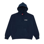 Supreme Anarchy Hooded Sweatshirt Navy – hlavní pohled | Purekickz