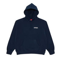 Supreme Anarchy Hooded Sweatshirt Navy – hlavní pohled | Purekickz
