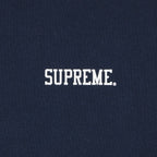 Supreme Anarchy Hooded Sweatshirt Navy – detail | Purekickz