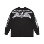 Supreme ANTIHERO Eagle L/S Tee Black – boční pohled | Purekickz