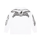 Supreme ANTIHERO Eagle L/S Tee White – boční pohled | Purekickz