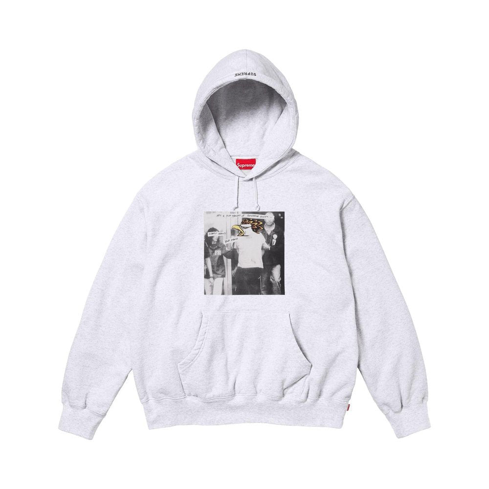 Supreme ANTIHERO Hooded Sweatshirt (FW25) Ash Grey – hlavní pohled | Purekickz