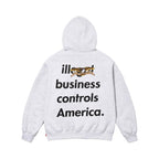 Supreme ANTIHERO Hooded Sweatshirt (FW25) Ash Grey – boční pohled | Purekickz