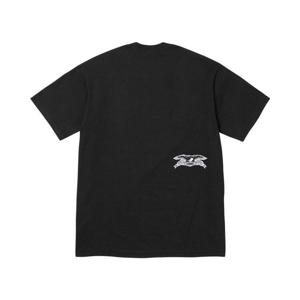 Supreme ANTIHERO Ozzy Tee Black – boční pohled | Purekickz