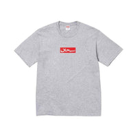 Supreme Arabic Box Logo Tee Heather Grey – hlavní pohled | Purekickz