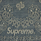 Supreme Bandana Jacquard Baggy Jean Blue – detail | Purekickz