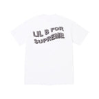 Supreme Based Tee White – boční pohled | Purekickz