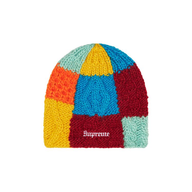 Supreme Block Knit Beanie Multicolor – hlavní pohled | Purekickz
