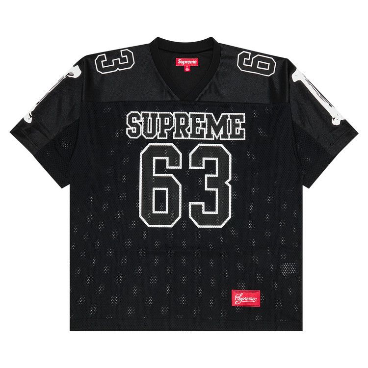 Supreme Bones Football Jersey Black – hlavní pohled | Purekickz