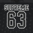 Supreme Bones Football Jersey Black – detail | Purekickz