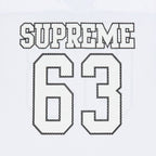 Supreme Bones Football Jersey White – detail | Purekickz