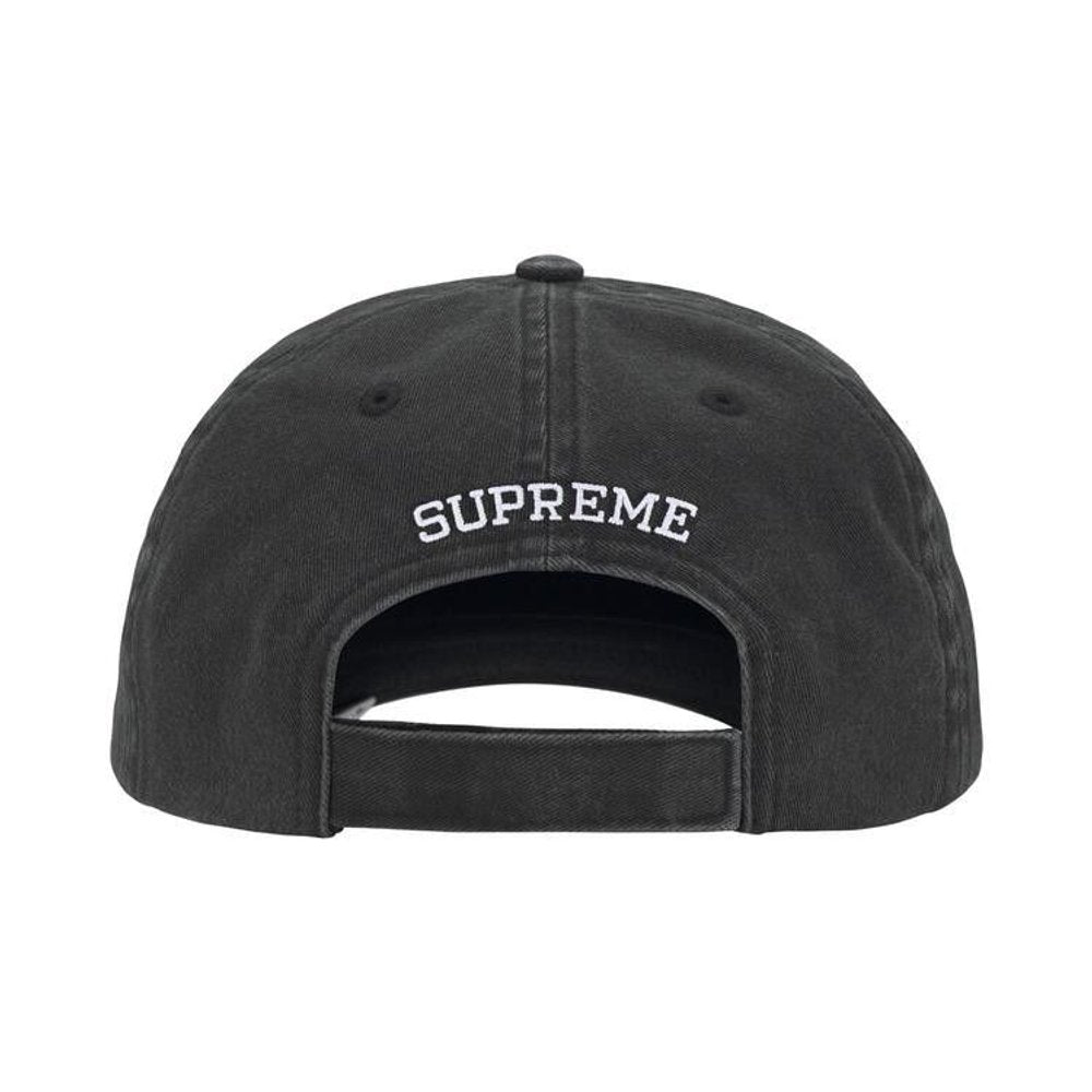 Supreme Bottle Opener 6-Panel Hat Black – boční pohled | Purekickz