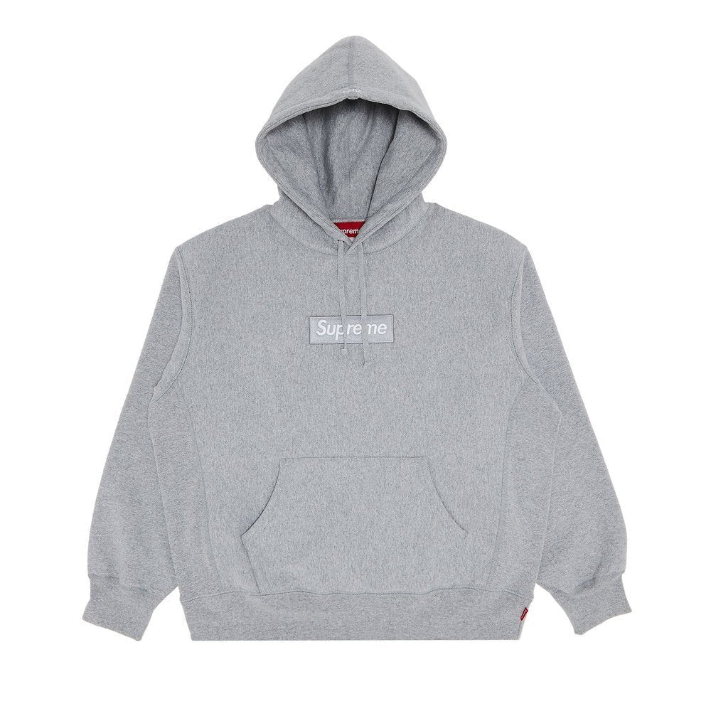 Supreme Box Logo Hooded Sweatshirt (FW25) Heather Grey