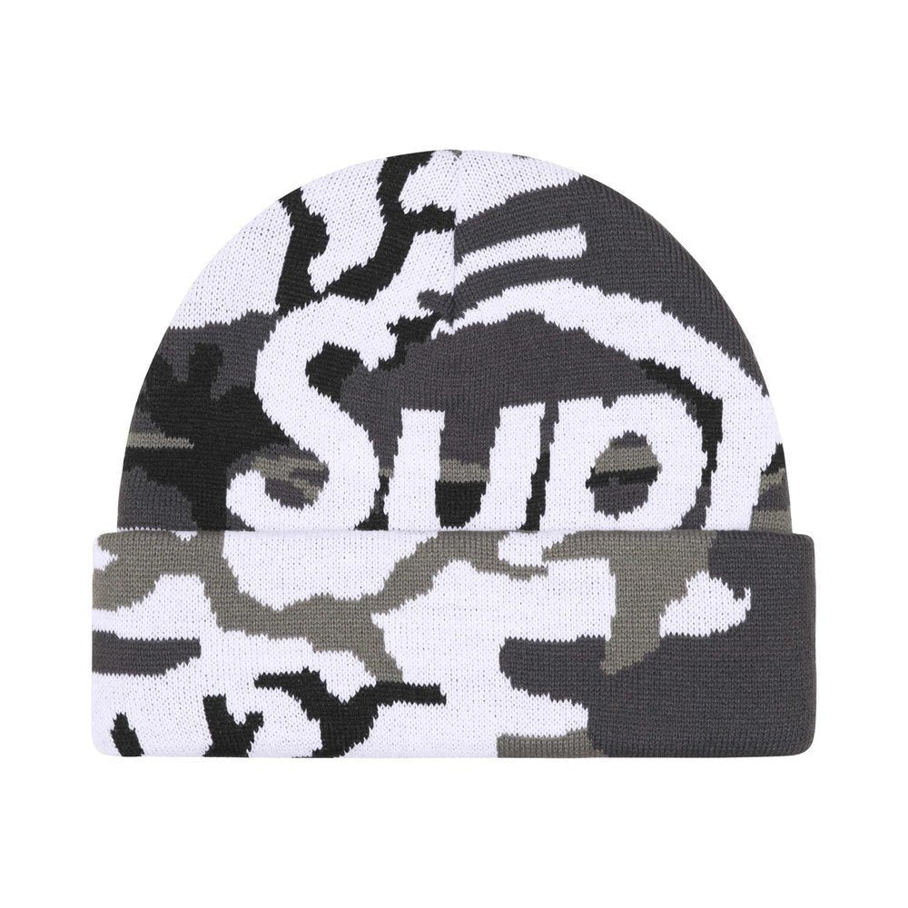 Supreme Camo Big Logo Beanie Snow Camo – hlavní pohled | Purekickz