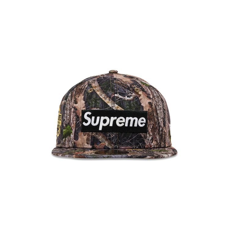 Supreme Championship Box Logo New Era 59Fifty Hat TrueTimber Kanati Camo – hlavní pohled | Purekickz