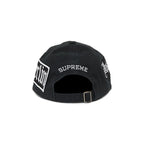 Supreme City Patches 6-Panel Black – zadní pohled | Purekickz