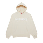 Supreme Collegiate Hooded Sweatshirt Natural – hlavní pohled | Purekickz