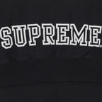 Supreme Collegiate Sleeve Hooded Sweatshirt 'Black' – detail | Purekickz
