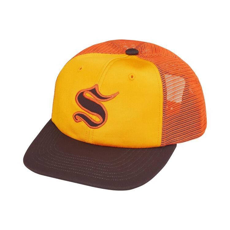 Supreme Contrast S Mesh Back 6-Panel Orange