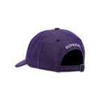 Supreme Cordura Denim S Logo 6-Panel Purple – detail | Purekickz
