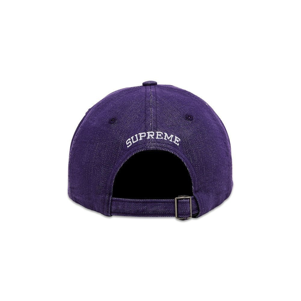Supreme Cordura Denim S Logo 6-Panel Purple