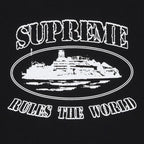 Supreme Corteiz Rules The World Tee Black – detail | Purekickz