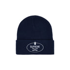 Supreme Crest Beanie Navy – hlavní pohled | Purekickz