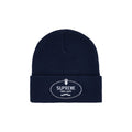 Supreme Crest Beanie Navy – hlavní pohled | Purekickz