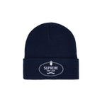 Supreme Crest Beanie Navy – hlavní pohled | Purekickz