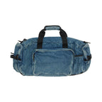 Supreme Denim Duffle Bag Washed Indigo – boční pohled | Purekickz
