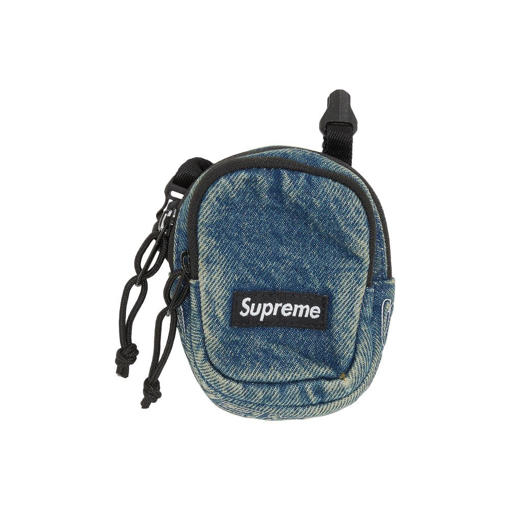 Supreme Denim Mini Utility Bag 'Washed Indigo' – hlavní pohled | Purekickz