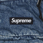 Supreme Denim Shoulder Bag Washed Indigo – detail | Purekickz