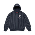 Supreme Devil S Logo Zip Up Hooded Sweatshirt Stripe – hlavní pohled | Purekickz
