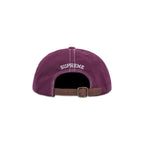 Supreme Distressed Script 6-Panel Red – boční pohled | Purekickz