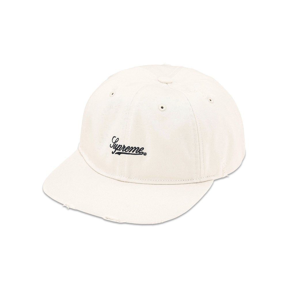 Supreme Distressed Script 6-Panel Stone – hlavní pohled | Purekickz