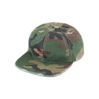 Supreme Distressed Script 6-Panel Woodland Camo – hlavní pohled | Purekickz
