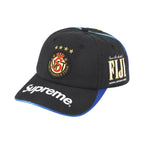 Supreme Fiji 6-Panel Black – hlavní pohled | Purekickz