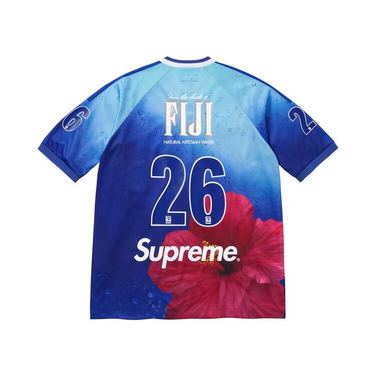 Supreme Fiji Soccer Jersey Multicolor – boční pohled | Purekickz