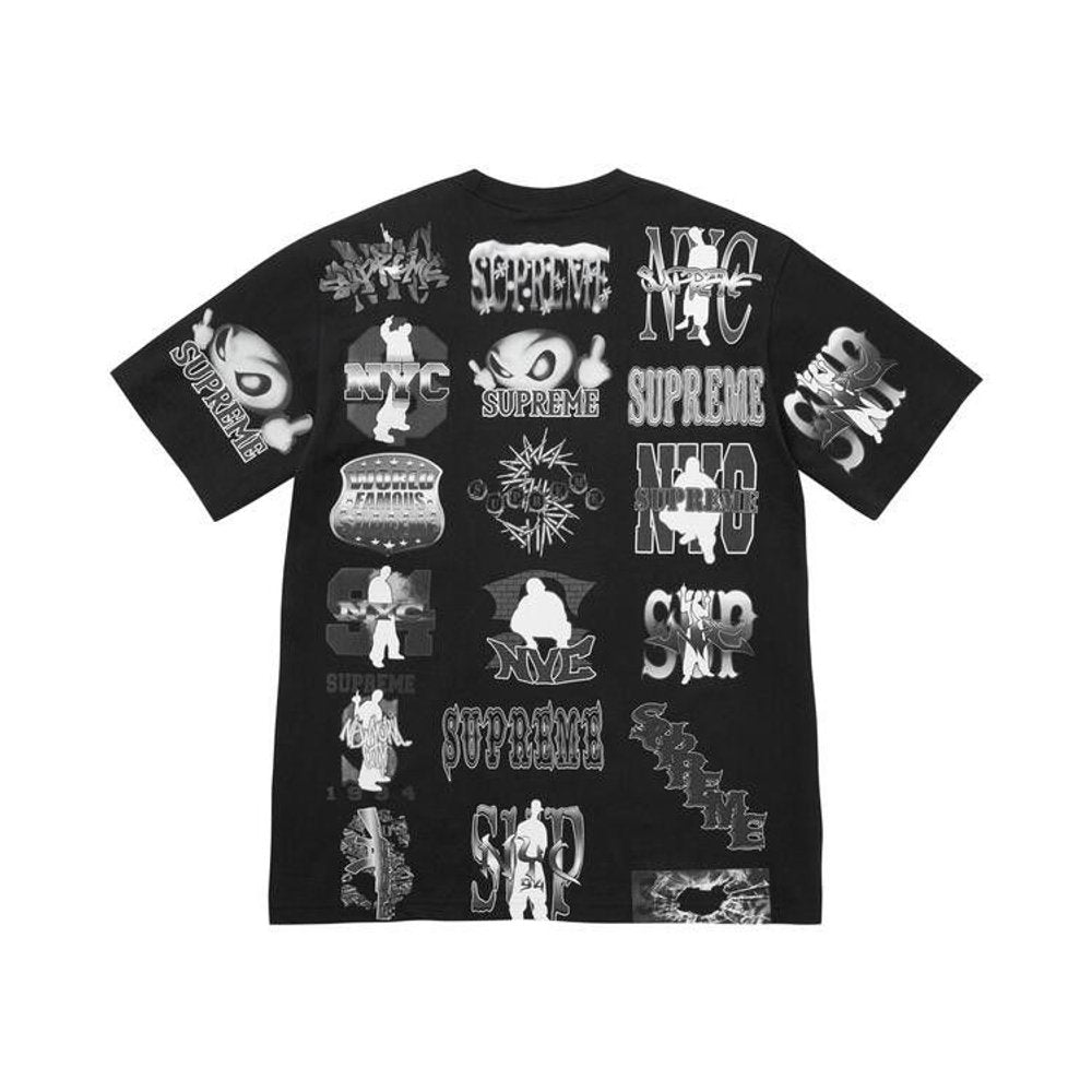 Supreme Flash Tee Black