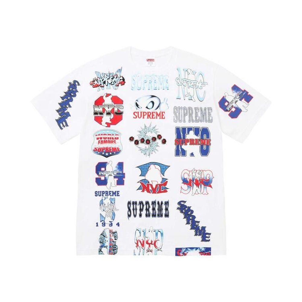 Supreme Flash Tee White – hlavní pohled | Purekickz