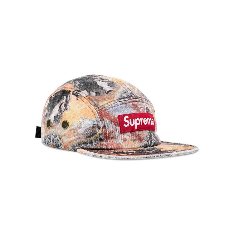 Supreme Frazetta Camp Cap Red – boční pohled | Purekickz
