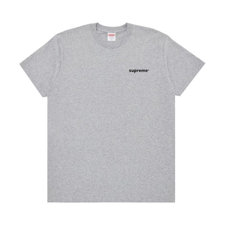 Supreme Fuck Money Tee Heather Grey – hlavní pohled | Purekickz