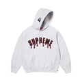 Supreme Ghostface Arc Hooded Sweatshirt Ash Grey – hlavní pohled | Purekickz