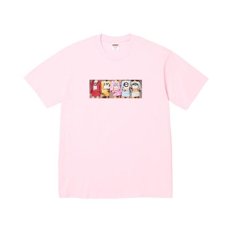 Supreme Girls Tee (FW25) Light Pink – hlavní pohled | Purekickz