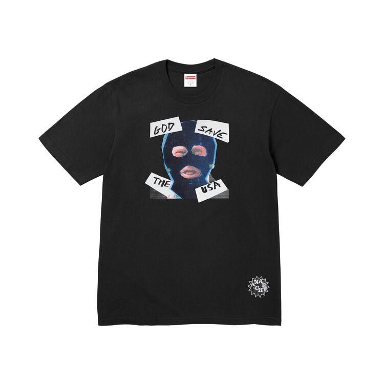 Supreme God Save Us Tee Black – hlavní pohled | Purekickz