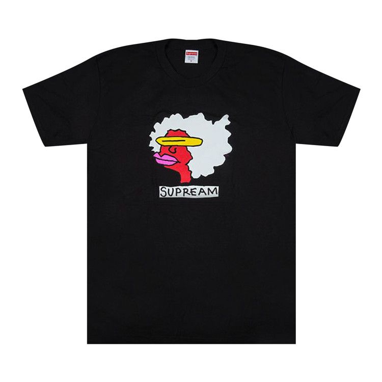 Supreme Gonz Tee (SS25) Black – hlavní pohled | Purekickz