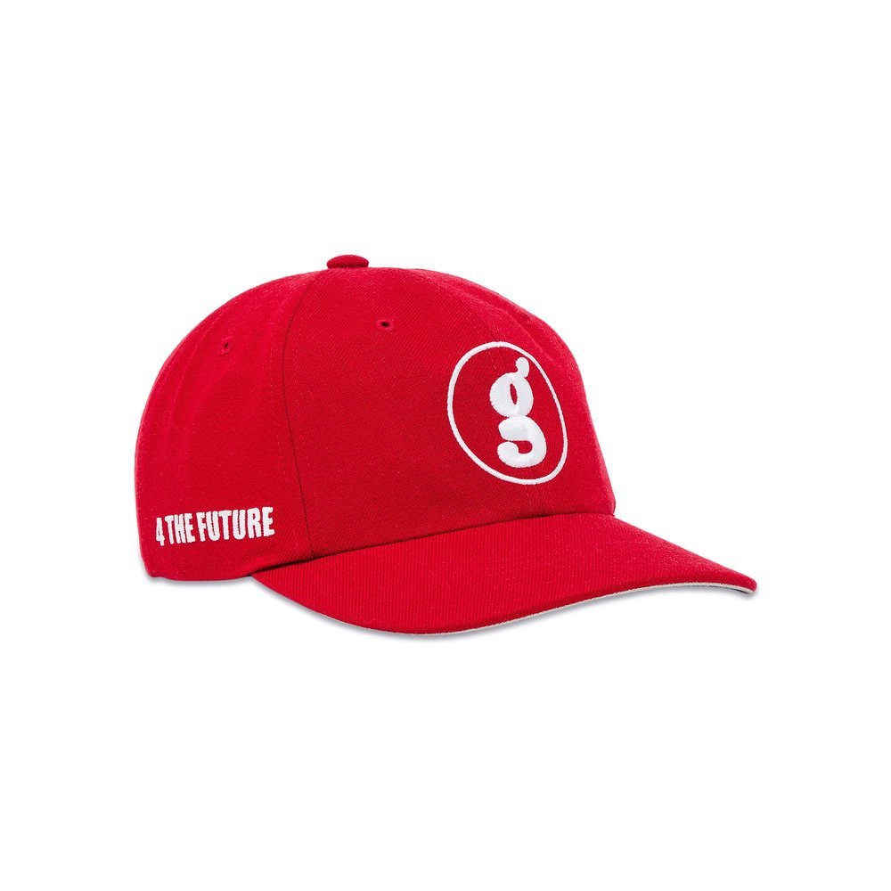 Supreme GOODENOUGH 6-Panel Red – boční pohled | Purekickz