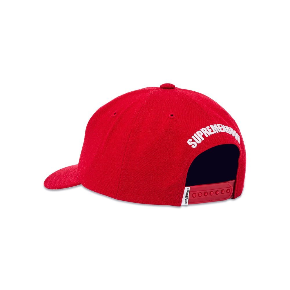 Supreme GOODENOUGH 6-Panel Red – detail | Purekickz