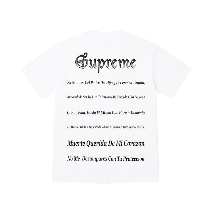 Supreme Grim Reaper Tee White – boční pohled | Purekickz