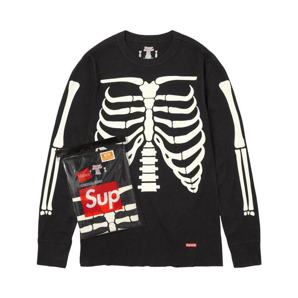Supreme Hanes Bones Thermal Crew FW25